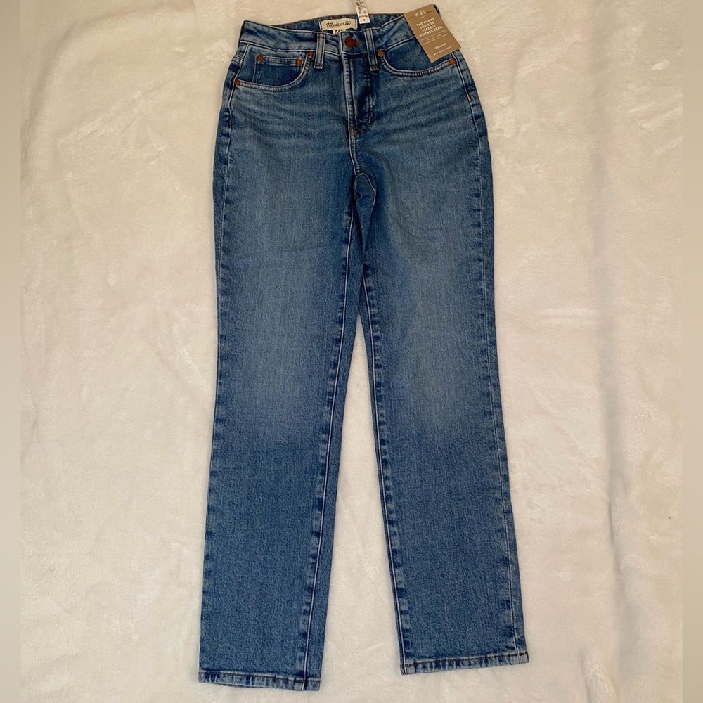 NWT! Madewell The Curvy Mid-Rise Perfect Vintage Jean Size 25 - Picture 6 of 13